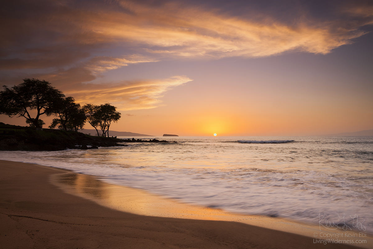 Sunset, Makena Beach, Maui